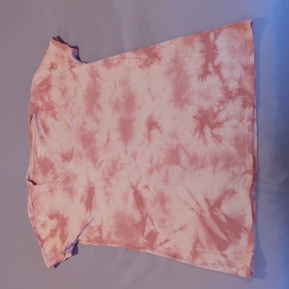 PINK XS V neck tee